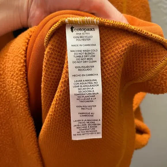 Cotopaxi Abrazo Half Zip Fleece Pullover Men’s XXL Colorblock Sweatshirt Jacket - Picture 7 of 11